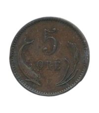 Denemarken 5 Øre 1899