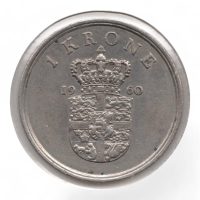 Denemarken 1 Krone 1960