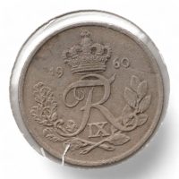 Denemarken 25 Øre 1960