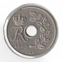Denemarken 25 Øre 1970