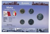 Malta Muntset diverse jaren