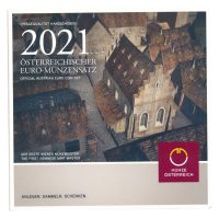 Oostenrijk BU set euro 2021 De 1e Weense muntmeester