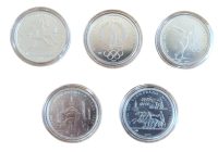Platina Rusland halve troy ounce munten 5 stuks
