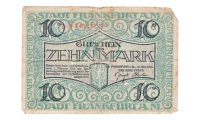 Duitsland 10 Mark 1919 Noodgeld Frankfurt am Main