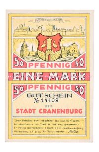 Duitsland 50 Pfennig 1921 Noodgeld Cranenburg (1)