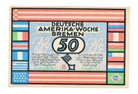 Duitsland 50 Pfennig 1923 Deutsche Amerika-Woche Bremen (Rio De Janeiro)