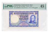 Nederland 10 Gulden 1945 Staatsmijnen  PMG45 EPQ