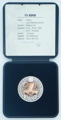 Nederland 10 euro/ECU 1997 Johan van Oldenbarnevelt Zilver FDC