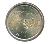 Spanje 20 eurocent 2001