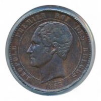 België 10 Centimes 1853