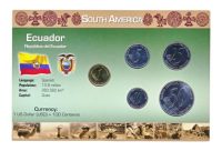 Ecuador Muntset Centavos (Dollar)