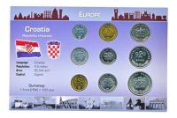 Kroatië Muntset Kuna/Lipa