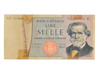 Italië 1.000 Lire 1969-1981 Verdi