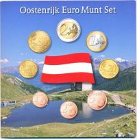 Oostenrijk Euromuntset 2010 UNC