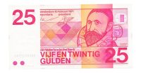 Nederland 25 Gulden 1971 Sweelinck (10 cijfers) Misdruk