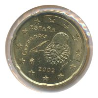 Spanje 20 eurocent 2002